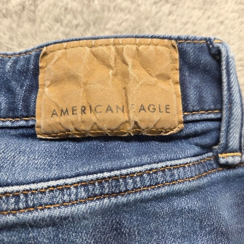 American Eagle Jeans Mens 32X32 Original‎ Bootcut Medium Wash Air Flex Denim